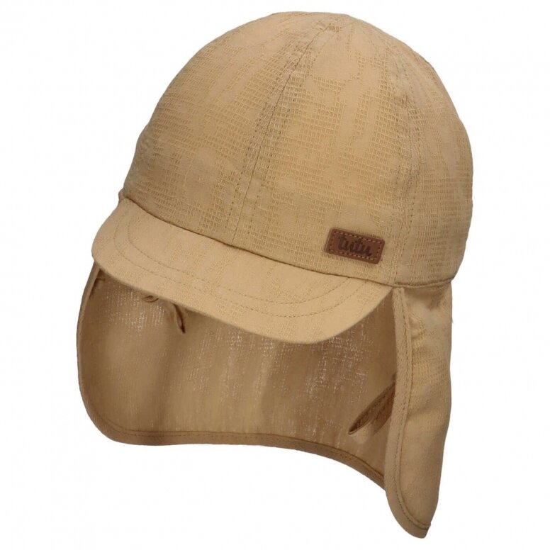 Vasarinė kepurė su kaklo apsauga