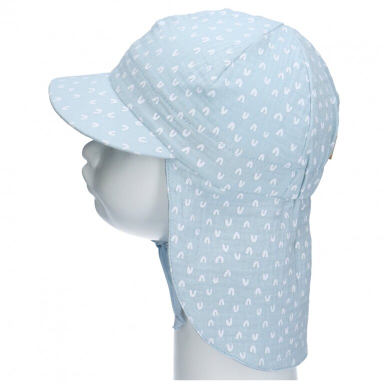 Vasarinė kepurė su kaklo apsauga